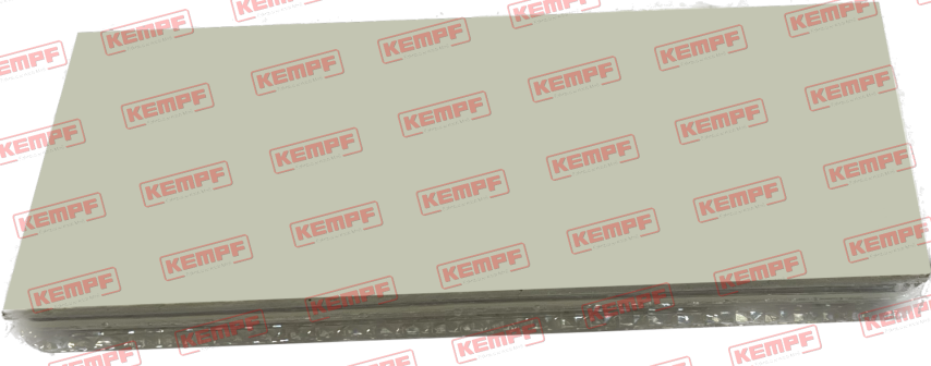 34486 Kempf Rückstrahler, weiß, eckig, selbstklebend